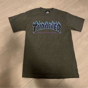 THRASHER magazine skateboard Y2K T-shirt